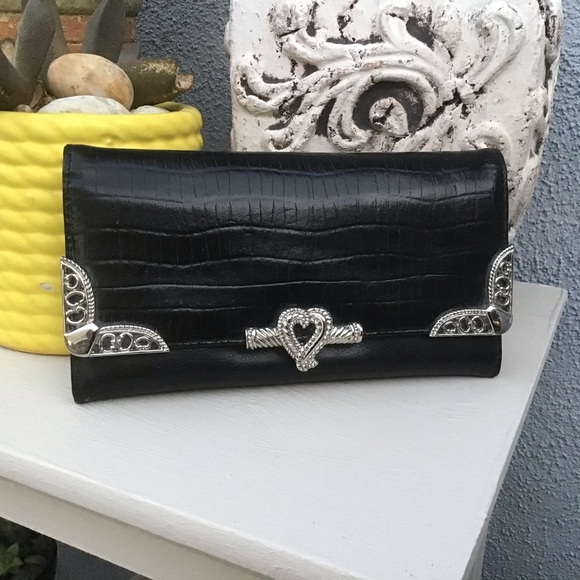 Black Envelope Wallet - Picture 1 of 6